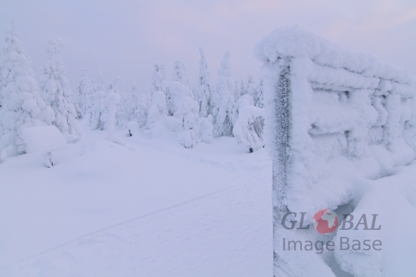 Kivesvaara in winter