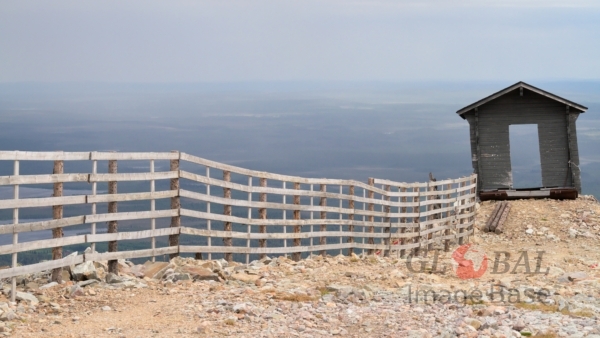 hut at the top yllas lapland finland