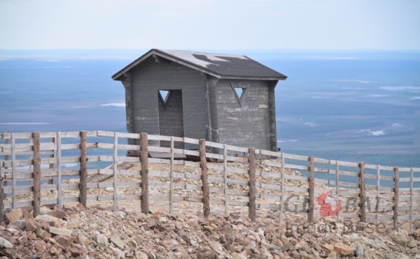 hut at the top yllas lapland finland