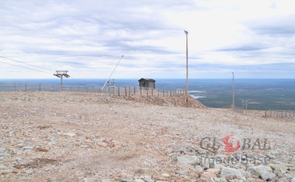 hut at the top yllas lapland finland