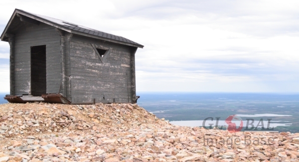 hut at the top yllas lapland finland